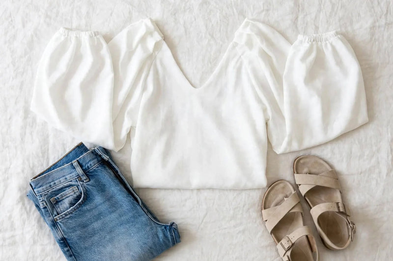SUDADERA BLANCO CRUDO CASUAL