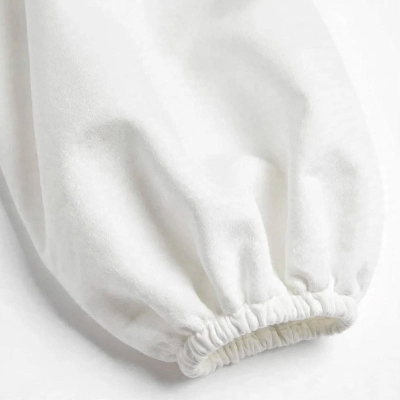 SUDADERA BLANCO CRUDO CASUAL
