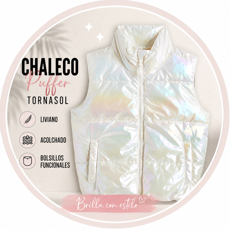 CHALECO NIÑA BRILLANTE